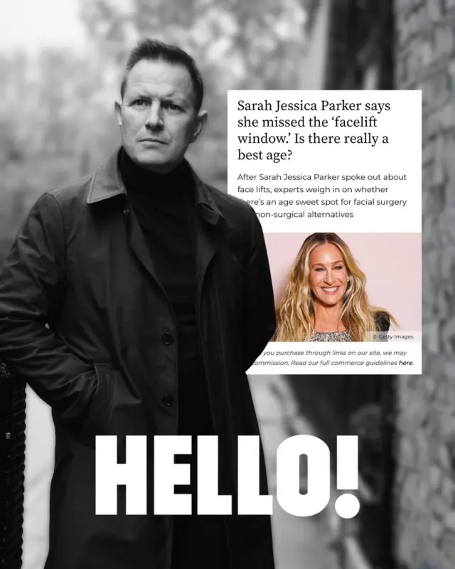 Is there really a “facelift window”? 👀 

Following recent comments by Sarah Jessica Parker about feeling she may have “missed out” on a facelift, Dr. Paul was asked by @hellomag to share his perspective on whether there is a “best age” for facial rejuvenation surgery.

The truth is that ageing does not happen according to a calendar. Genetics, lifestyle, skin quality, sun exposure and individual anatomy all play a role in how and when facial changes develop.

While some patients may notice concerns such as jowling, neck laxity or loss of jawline definition earlier in life, others may not experience significant changes until much later. The decision to undergo facial rejuvenation should never be based on age alone, but on a careful assessment of your individual anatomy, goals and overall health 🖤

To access the full article, please head to our story highlights and click the link 🔗