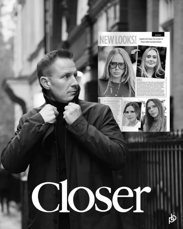 Dr. Paul featured in @closeronline 📰

In the latest print edition, Dr. Paul was invited to share his expert perspective on the subtle changes that can influence facial appearance over time, from natural ageing and weight fluctuation to skincare, makeup and carefully considered aesthetic treatments.

As always, it is impossible to know an individual’s treatment history from photographs alone. Adele, Victoria Beckham and Nicola Peltz each have their own distinctive beauty, and any discussion around appearance should be approached with respect rather than assumption.

Thank you to Closer for including Dr. Paul’s professional commentary in this feature 🖤 

Available now in the latest print edition of Closer Magazine…