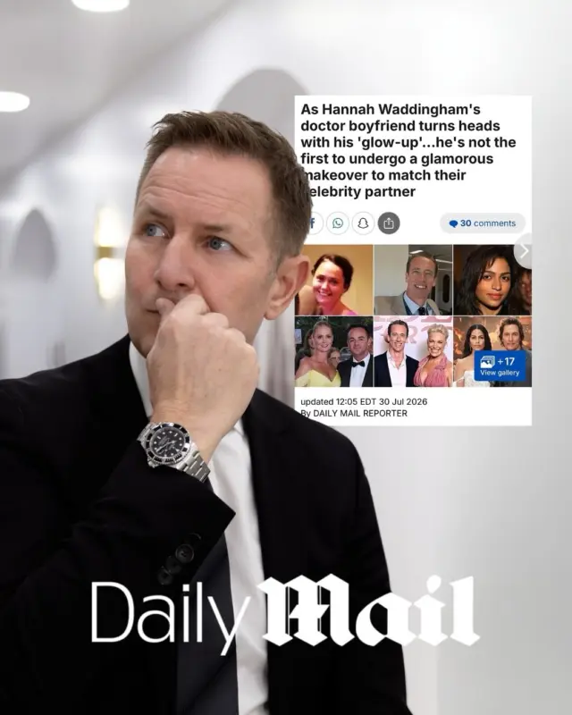 Dr. Paul has been featured in the Daily Mail 📰

Dr. Paul was recently invited to share his professional perspective on the so called “relationship glow up”, following public interest in Hannah Waddingham and her partner, Dr. Gianluca Cugnetto.

Rather than assuming cosmetic intervention, Dr. Paul highlighted how positive lifestyle changes - including better sleep, nutrition, exercise, grooming and increased confidence - can all influence how someone looks and feels.

A timely reminder that looking refreshed does not always begin with a treatment; often, health, happiness and confidence play the greatest role.

Thank you to the Daily Mail for including Dr. Paul’s expert commentary. Read the full feature via the link in our Stories.