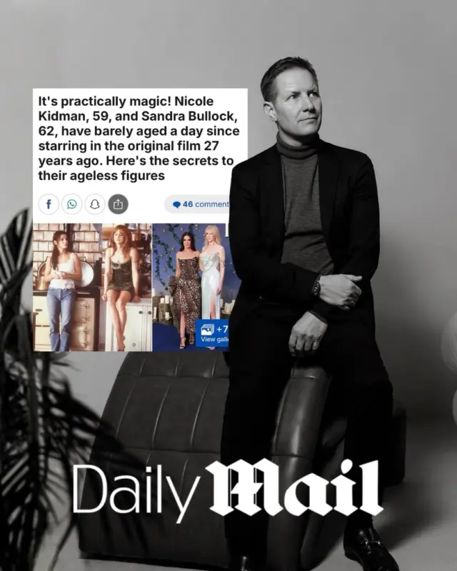 Dr Paul is in the press… 🖤

Featured in the Daily Mail, Dr Paul shares his expert perspective on Nicole Kidman and Sandra Bullock - and why ageing well isn’t about trying to look 25.

From skin quality and SPF to the natural structural changes of the face, it’s all about looking well, not simply younger.

🔗 Head to our Story Highlights titled ‘PRESS’ to read the full article.