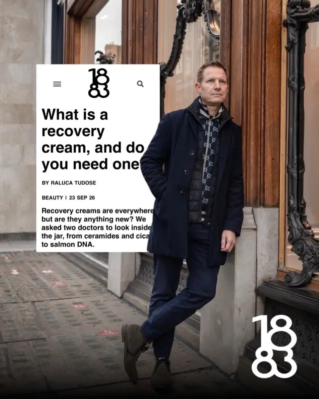Dr. Paul is in the press… 🖤

This time, sharing his expertise with @1883magazine as they explore the rise of ‘recovery creams’ - and whether they really represent something new in skincare, or simply a new name for a very familiar concept.

Dr. Paul discusses what’s really doing the work behind these increasingly popular formulas, from ceramides and cica to some of the newer ingredients appearing in skincare.

🔗 To read the full article, head to our Story Highlights titled ‘PRESS’
