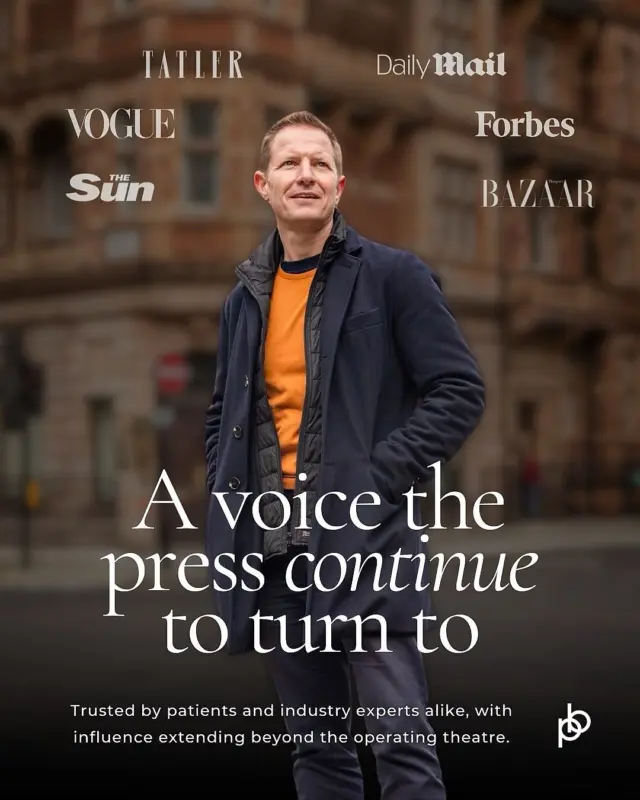 A voice the press continue to turn to 🖤

From breast surgery and aesthetic medicine to skincare, collagen and wider conversations around ageing and appearance, Dr. Paul is regularly invited to contribute his expertise across some of the UK’s most recognised publications.

For patients, that visibility matters for more than just headlines. It reflects the depth of knowledge, clinical experience and considered opinion that sits behind every consultation and treatment recommendation.

🔗 Swipe through for a selection of Dr. Paul’s recent press features on our Story Highlights titled ‘PRESS’.